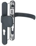 Medos Maner usa termopan, Jowisz, exterior, 85 x 32 mm, buton fix, cu arc, material aluminiu, culoare gri antracit mat RAL7016