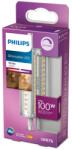 Philips Bec LED R7S 14W = 100W 3000K cald 1600lm reglabil 118mm Philips
