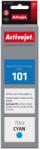 ActiveJet Cartus Inkjet ActiveJet AE-101C Epson 101 Supreme 70ml Cyan (5901443121817)