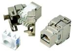 Datacom RJ45 STP CAT6, önmetsző, SILVER (4044)