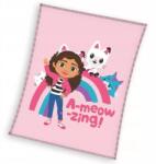Carbotex Gabi babaháza: A-meow-zing takaró - koral, 130 x 160 cm (GDH235023-KOC) - jatekbolt