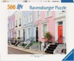 Ravensburger Puzzle Ravensburger din 500 piese - Case colorate din Londra (12000304) Puzzle