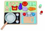 Tooky Toy Tooky Toy: Set de bucătărie, lemn (TJ453) Bucatarie copii