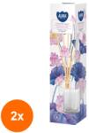 Aura Set 2 x Odorizant cu Betisoare pentru Casa Bispol Aura, Noapte Orientala, 45 ml (GIL-2xLCA-DZ45-272)