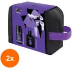 STR8 Set 2 x Caseta Cadou Barbati STR8 Game, Apa de Toaleta 100 ml, Deodorant Spray 150 ml, Borseta