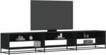 vidaXL fekete szerelt fa TV-szekrény 270 x 40 x 46 cm (3300810)