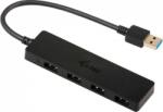 iTec Controller server iTec USB 3.0 SLIM HUB 4 Port pasiv - Negru (U3HUB404)