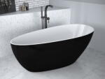 Besco Cada freestanding Besco Goya 160x70cm black&white (Goya16070BLK)