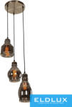 ELDLUX PEAR függeszték 3×E27 fekete (HLH-24278-3)