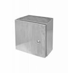 OMU system Dulap de distributie 800x800x300mm tablou din inox - otel inoxidabil AISI 304 IP66 IK10 cofret cu placa de montare (88/300-1)