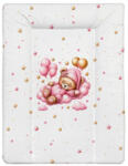  Color Pelenkázó lap Puha, körbe párnázott, rózsaszín pizsamás maci 50 * 70 cm - babybear