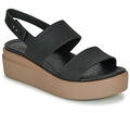 Crocs Szandálok / Saruk CROCS BROOKLYN LOW WEDGE W Fekete 42 / 43