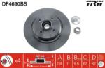 TRW Disc frana TRW DF4690BS - automobilus