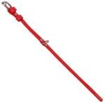 COLLAR Lapos bőr nyakörv, piros 21 - 29cm, 12mm (PF-COL32563)