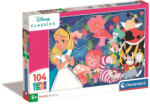 Clementoni Disney - Alice Csodaországban - Looking Glass 104 db-os (25748)