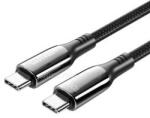 Vention USB-C/M -> USB-C/M, 1, 2m, (5A, fekete), kábel (CTKBAV) (CTKBAV)