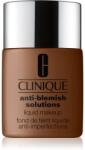 Clinique Anti-Blemish Solutions Liquid Makeup фон дьо тен за мазна кожа склонна към акне цвят WN 125 Mahogany 30ml