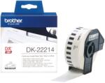 Brother DK-22214 fehér eredeti öntapadós szalagcímke 12mm (DK22214) - onlinetoner