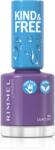 Rimmel Kind & Free körömlakk árnyalat 167 Lilac Love 8 ml