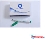 BLUERING Flipchart marker rostirón vizes vágott végű 1-4mm, Bluering® zöld (BR895578) - nyomtassotthon