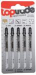 TopTrade fűrészlap dekopírfűrészhez, T101D, 100 mm, fa, 5 db-os kiszerelés