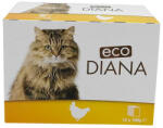 Eco Diana Hrana umeda pentru pisici Eco Diana, Pui, 12 x 100g (300725)
