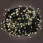Voltronic LED fényfüzér meleg fehér 60m (600 LED) zöld kábel (30101212)