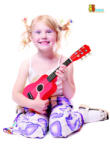 Viga Toys Chitara rosie din lemn, Viga (50691) - roua
