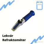 Labornite ASZU, LEKVÁR refraktométer RHB-62ATC + kalibráló folyadék