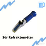 Labornite RSG-32ATC refraktométer - BRIX és sűrűségmérés sörfőzéshez és élelmiszeripari alkalmazásokhoz