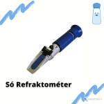 Labornite RHS-10ATC kézi refraktométer - Precíz sótartalom-mérés 0-10% között élelmiszeripari és akváriumos használatra