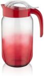 LUXPLASTIC IRIS C-00476 Rainbow piros üvegkancsó 1.000ml (C-00476) - officedepot
