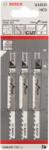 Bosch 2608637723 Szúrófűrészlap Clean for Wood U 101 D 3db (2608637723)