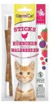 GimCat Sticks Chicken&Wild Berries 3 csirke és bogyós gyümölcsök