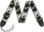 Fender 2'' Monogrammed Black/Light Grey/Dark Grey Curea de chitară