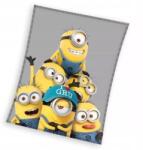 Carbotex Minyonok: Együtt a csapat takaró - koral, 150 x 200 cm (MINION235037-KOC) - ejatekok