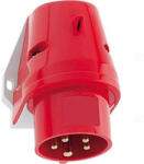 Bals Ip. csatl. DFR-164 3P+N+F 16A 380V dugvilla ráépíthető IP44 Bals 24142 Bals, helyette: BLS242001 - Készlet erejéig! ! ! (24142)