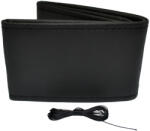 Amio Kormányhuzat varrott, fekete, fekete varrással (38 - 39 cm) - AMIO