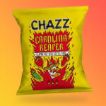 CHAZZ Carolina Reaper csípős burgonyachips 50g
