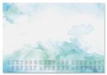 SIGEL Könyökalátét, 595x410 mm, 3 éves és heti tervezővel, SIGEL "Watercolor Sea (SIHO314)
