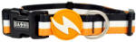 DASHI Stripes Orange&Black nyakörv S (28-42cm)