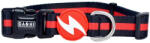 DASHI Stripes Red&Black nyakörv