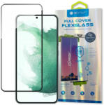 BestSuit 3D Edge Nano Flexi Glass üveg film teljes képernyős fólia, átlátszó edzett üvegfólia Samsung Galaxy S22 Plus, átlátszó