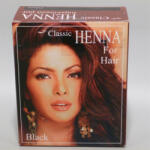 HennaPlus hajszínező por fekete 100 g