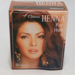 HennaPlus hajszínező por sötétbarna 100 g - perfectlife