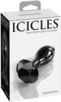 Pipedream - Icicles Butt Plug Sticla Icicles 78 Black