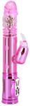 Debranet Vibrator Throbbing Bunny cu Functie de Rotire 30 cm Vibrator