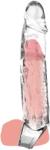 SCALA Prelungitor Penis ToyJoy Get Real Extension Sleeve Large Transparent 19 cm