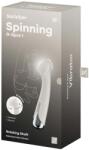 Satisfyer Vibrator cu Cap Rotativ Spinning G-Spot 1 Beige Vibrator