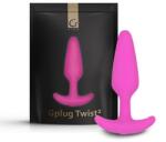 Gvibe Dop Anal cu Vibratii Gplug XS Sunny Raspberry Gvibe